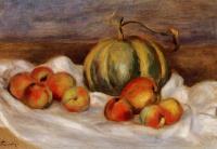 Renoir, Pierre Auguste - Still Life with Cantalope and Peaches
